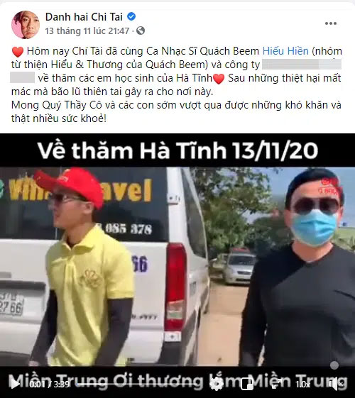 Xúc động khi nhìn lại bài đăng cuối cùng của nghệ sĩ Chí Tài trước khi qua đời-1