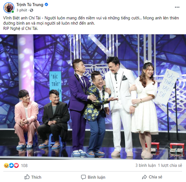 MXH Việt bàng hoàng trước sự ra đi của danh hài Chí Tài: Cúi đầu tiễn biệt chú, nụ cười tuổi thơ của con!-9