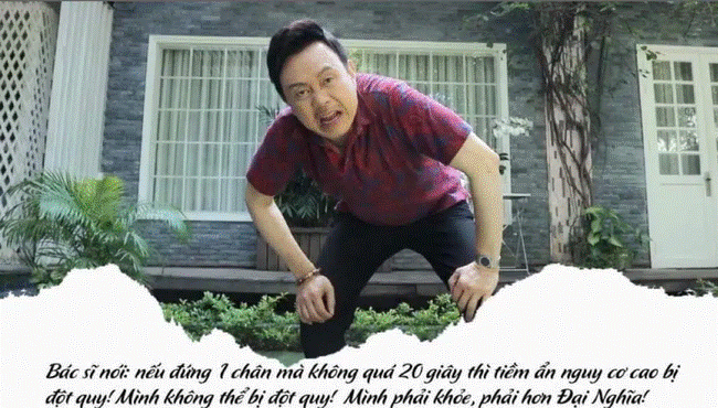 NS Chí Tài từng thực hiện thử thách Đứng một chân để phát hiện nguy cơ đột quỵ: Động tác này hóa ra có rất nhiều lợi ích sức khỏe-2