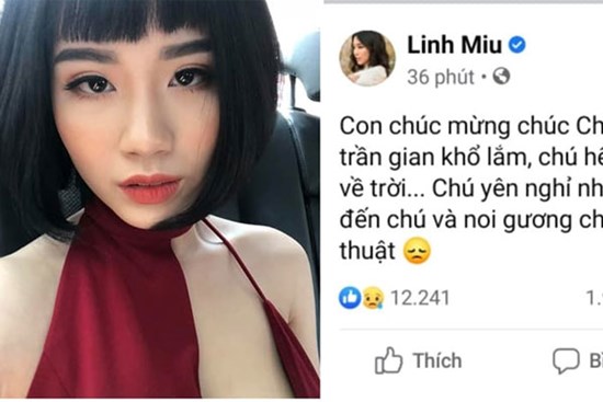 Linh Miu lên tiếng sau status chia buồn NS Chí Tài kiểu khó hiểu: 