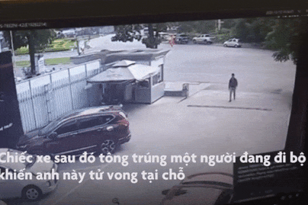 Lái thử ôtô, tài xế tông một người tử vong