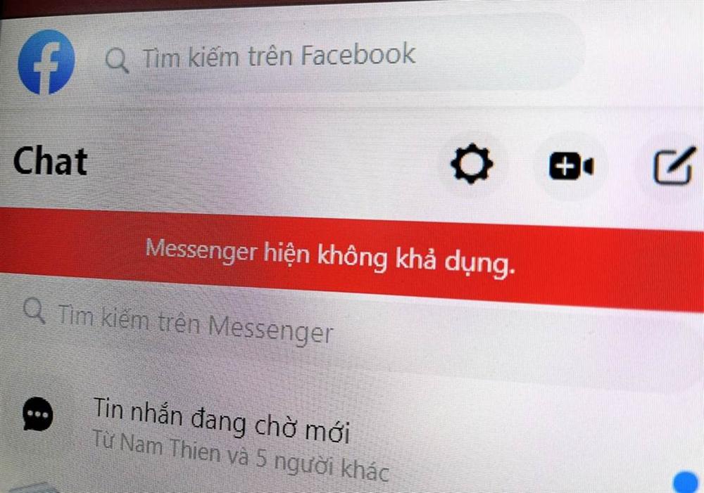 Facebook Messenger đang bị lỗi ở Việt Nam-1