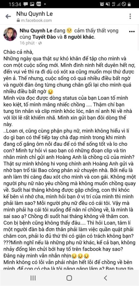 Bị bạn thân chồng cũ tố, vợ cũ Hoàng Anh lên tiếng phản pháo cực cao cơ-1
