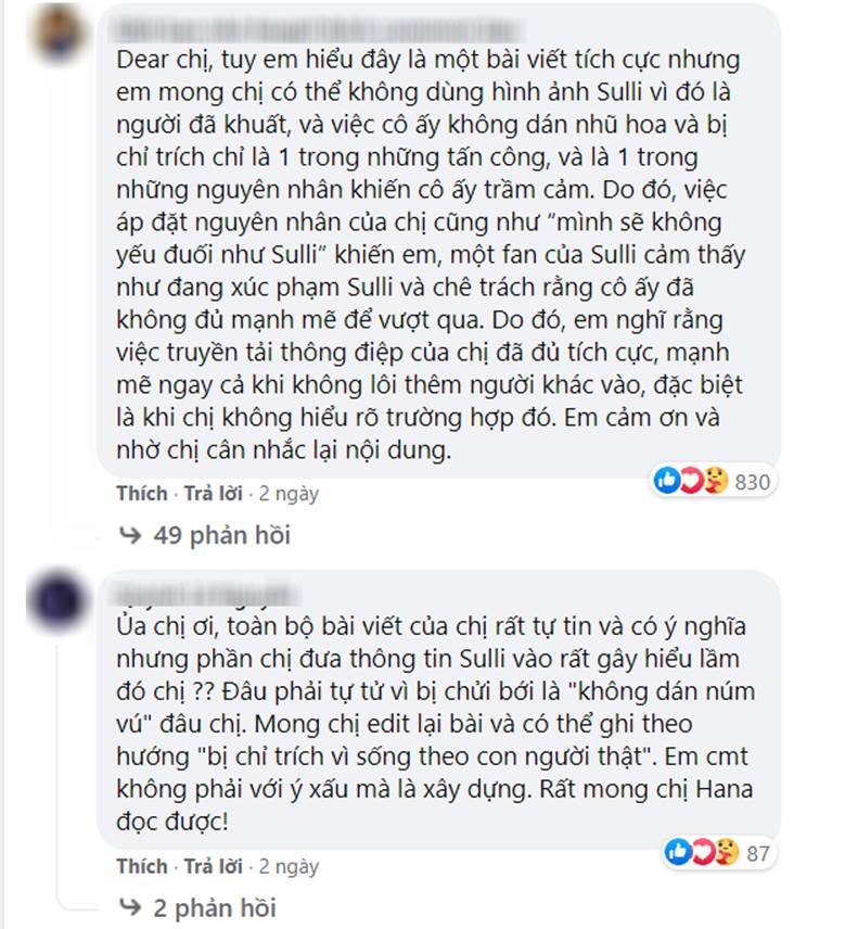 Hana Giang Anh lý giải việc thả rông nhưng mượn cố thành viên F(x) và khẳng định không sụp đổ như Sulli khiến dân mạng phẫn nộ-6