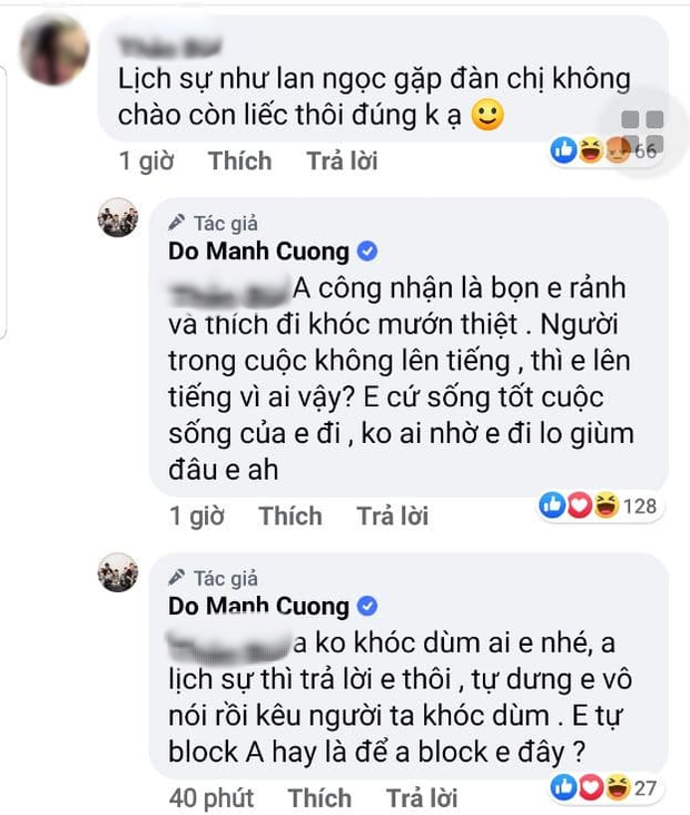 NTK Đỗ Mạnh Cường lên tiếng đáp trả antifan cực gắt, công khai bênh vực Lan Ngọc giữa drama với Thủy Tiên-1
