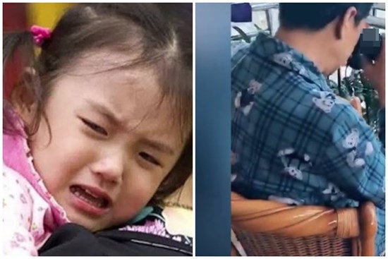 Từ hôm cháu gái đi học mẫu giáo, ngày nào ông nội cũng ngồi ở ban công cả chiều, con dâu lén ra xem thì cười chảy nước mắt