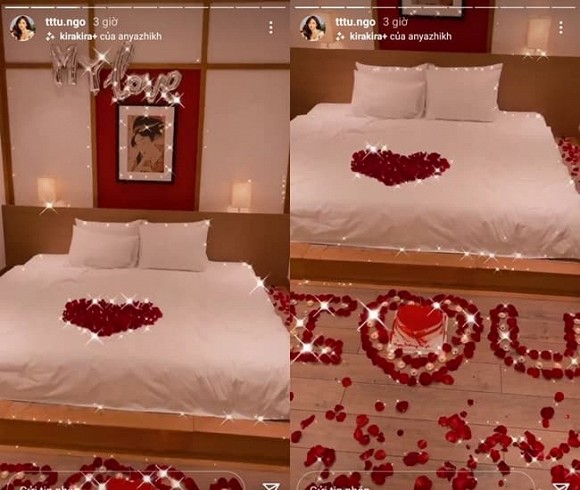 Á hậu Thanh Tú mừng sinh nhật chồng đại gia, ngọt ngào chẳng kém đêm tân hôn-3