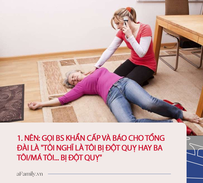 Thấy người bị đột quỵ, bác sĩ chỉ ra 3 điều NÊN LÀM và 3 điều KHÔNG NÊN LÀM để an toàn cho bệnh nhân-1