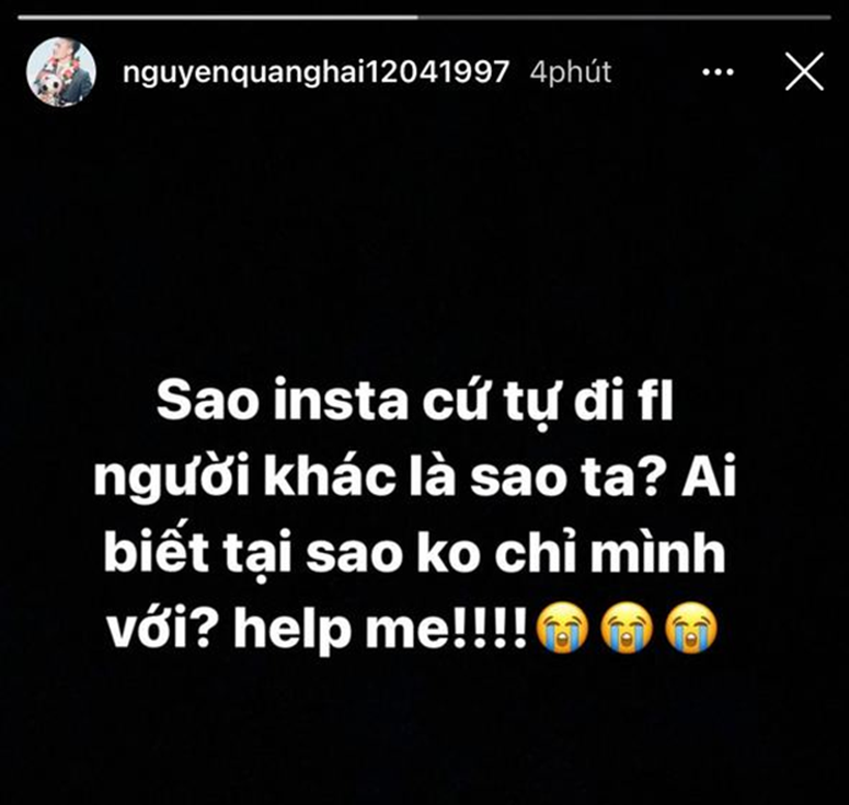 Huỳnh Anh có động thái lạ sau khi Quang Hải phủ nhận chuyện follow trên Instagram-3