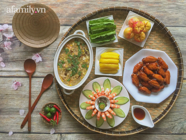 Lác mắt với mâm cơm cuối tuần 6 món ngon đẹp lung linh mà lại dễ nấu cực kỳ-1