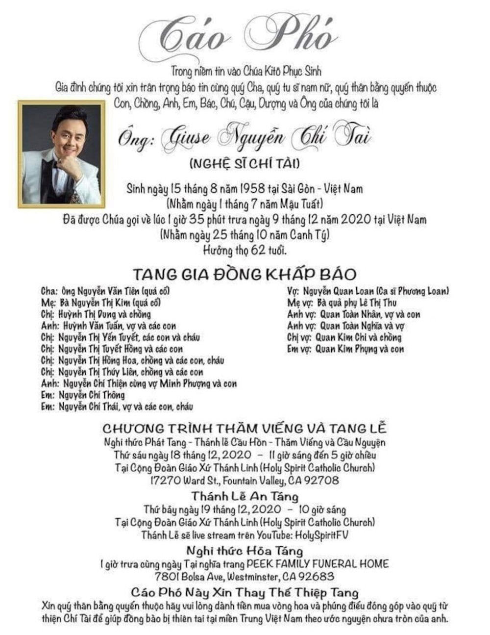 Phương Mỹ Chi không thể đến tiễn biệt NS Chí Tài: Mọi người đã chào tạm biệt chú luôn cả phần của con-6