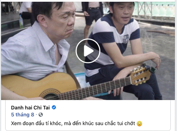 Nghẹn ngào trước clip Nếu một ngày không có Chí Tài, chính cố nghệ sĩ đã từng bật khóc khi xem-1