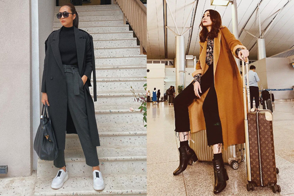 Hội mỹ nhân thấp bé có 12 cách diện áo khoác dài không bị ăn bớt chiều cao, trái lại còn hack dáng vô đối-13