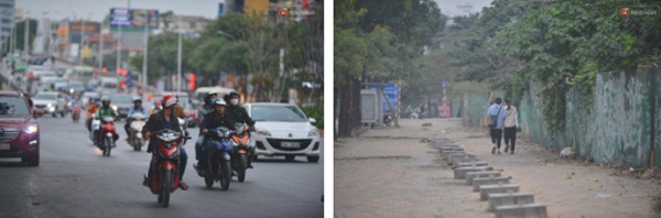 Chùm ảnh: Không khí lạnh rất mạnh tràn về, người dân Hà Nội co ro trong áo phao và những cái ôm-11