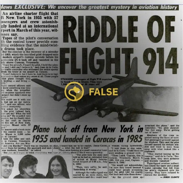 Bí ẩn chuyến bay định mệnh chở theo 57 hành khách đột ngột mất tích trên không trung rồi lại xuất hiện đáp đất gần 40 năm sau-1