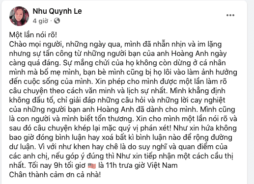 Giữa lùm xùm với vợ cũ Hoàng Anh, Thắm bebe làm đơn kiện Quỳnh Như vì bôi nhọ danh dự-3