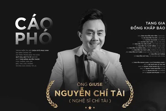 Thông báo mới về tang lễ cố nghệ sĩ Chí Tài tại Mỹ
