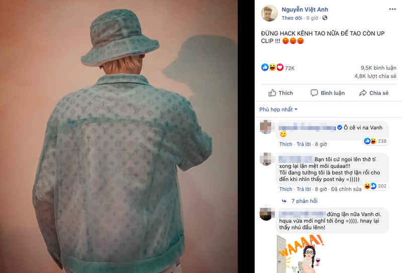 Thợ lặn” Vanh Leg chính thức trở lại sau gần 2 năm mất tích”-2