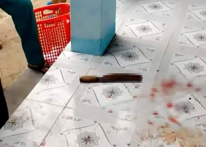 Nữ giáo viên chém đồng nghiệp tại trường-1