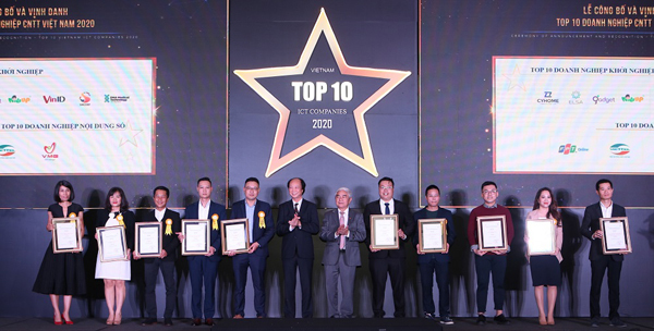 VinID nhận cú đúp giải thưởng ‘Top 10 doanh nghiệp ICT Việt Nam 2020’-1