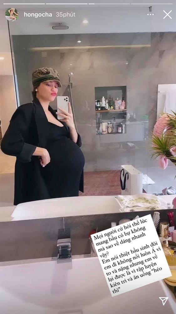 Bà mẹ 3 con - Hà Hồ về dáng sau sinh nhanh bất ngờ, nguyên nhân là nhờ 2 điều ít người để ý-3