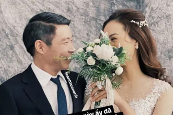 Trọn bộ ảnh cưới của NS Công Lý và bạn gái kém 15 tuổi: Cô dâu nhan sắc rạng ngời, Cô Đẩu” tạo dáng cực lầy-10