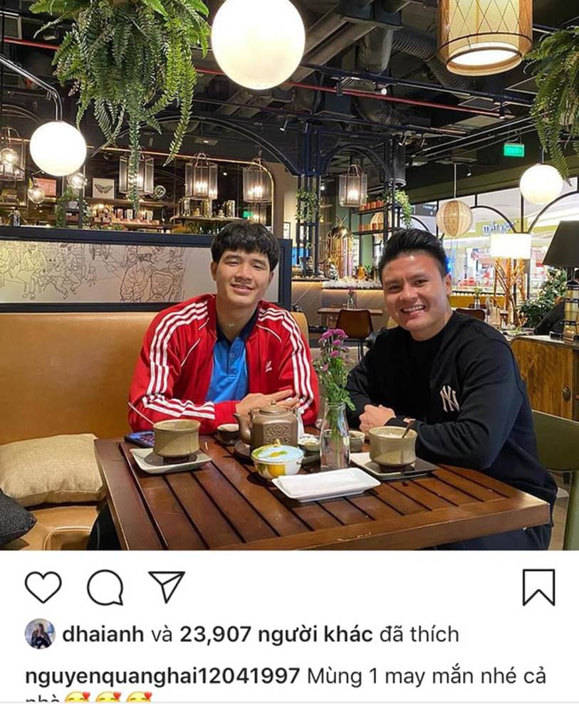 Cô gái xinh xắn, gia thế đáng gờm đăng ảnh nào cũng khiến Quang Hải thả tim , vậy là anh chàng chạy Mercedes đã có tình mới rồi sao?-7