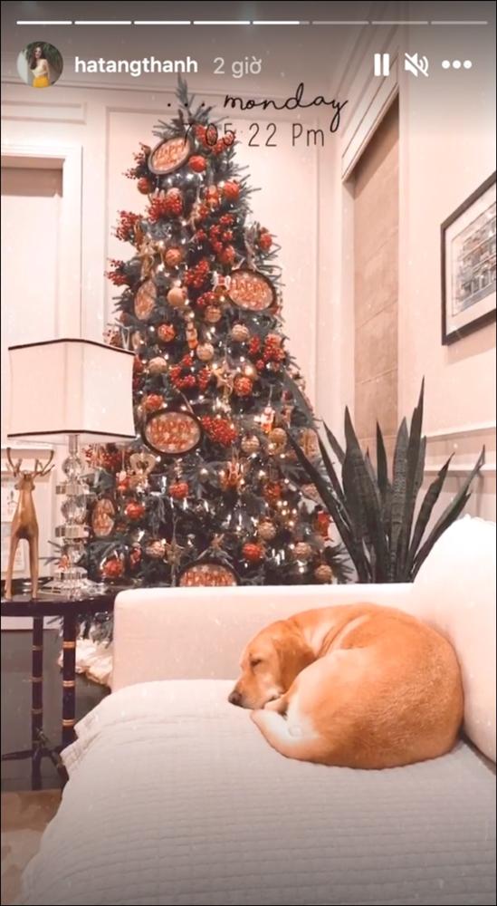 Sao Việt trang hoàng đón Giáng sinh: Đàm Vĩnh Hưng, Ngọc Trinh&nbsp;xa hoa khó ai sánh bằng,&nbsp;nhà Hà Tăng quá đỗi ấm áp,&nbsp;bình yên-8