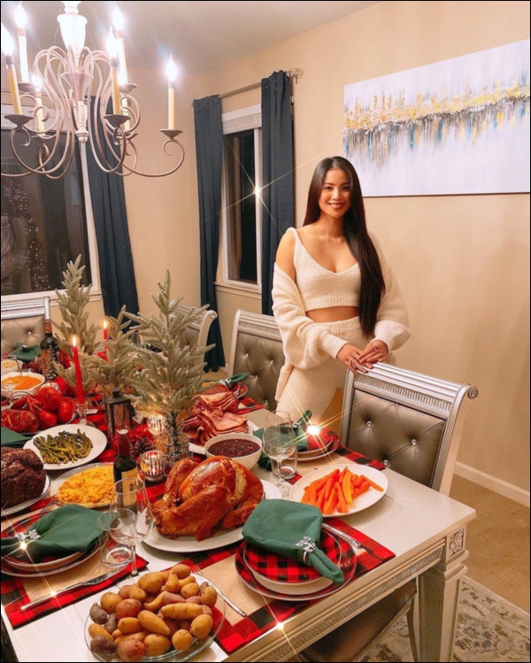 Sao Việt trang hoàng đón Giáng sinh: Đàm Vĩnh Hưng, Ngọc Trinh&nbsp;xa hoa khó ai sánh bằng,&nbsp;nhà Hà Tăng quá đỗi ấm áp,&nbsp;bình yên-9