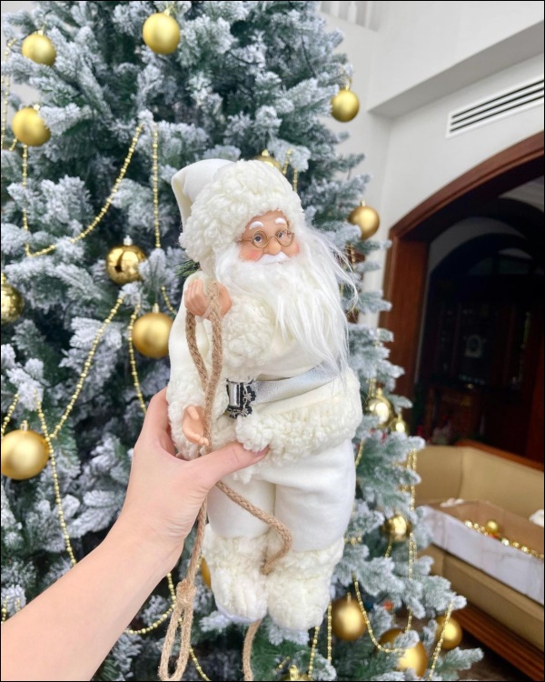 Sao Việt trang hoàng đón Giáng sinh: Đàm Vĩnh Hưng, Ngọc Trinh&nbsp;xa hoa khó ai sánh bằng,&nbsp;nhà Hà Tăng quá đỗi ấm áp,&nbsp;bình yên-14