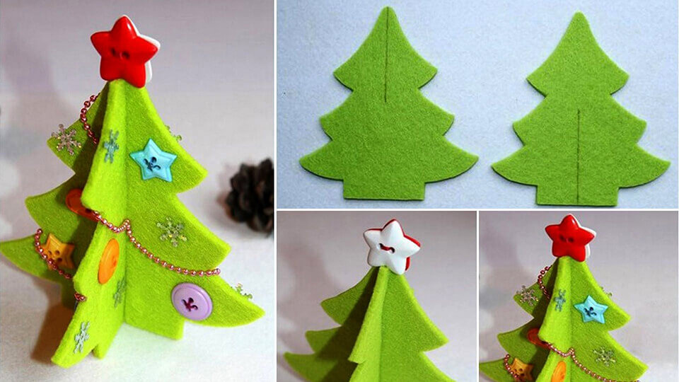 Mách bạn cách làm cây thông xinh lung linh đón Giáng sinh ý nghĩa và an lành-10