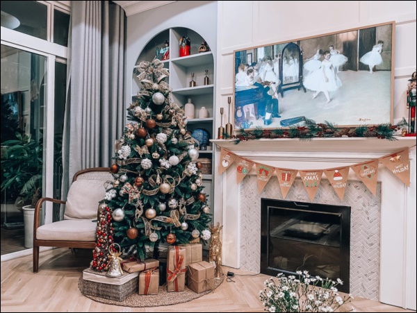 8 ý tưởng trang trí nhà cửa đẹp mê ly cho ngày lễ Giáng sinh thêm an lành, ấm áp-4