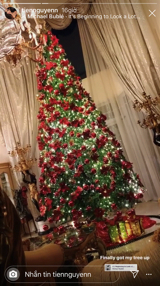 Rich kid Tiên Nguyễn ở trong biệt thự trắng dát vàng, nội thất sang xịn đúng kiểu đỉnh của chóp-11