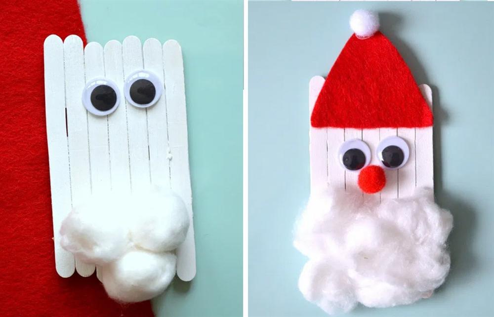 5 cách làm ông già Noel siêu độc đáo từ các nguyên liệu đơn giản, không chỉ trẻ em mà người lớn cũng thích mê-3