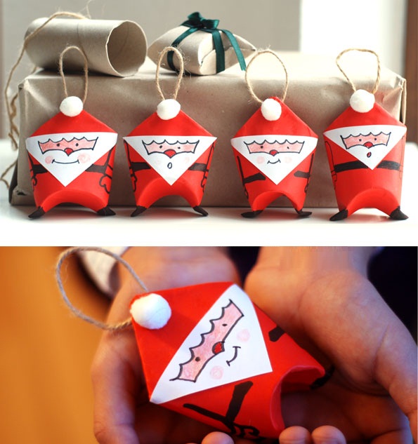 5 cách làm ông già Noel siêu độc đáo từ các nguyên liệu đơn giản, không chỉ trẻ em mà người lớn cũng thích mê-7
