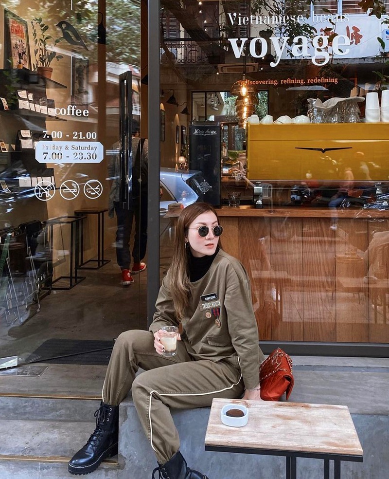 Tâm Tít khoe dáng nuột với cây đen - Minh Hằng lên đồ menswear ngầu đét-11