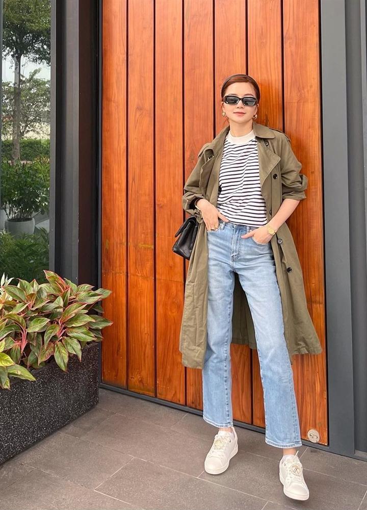 Tâm Tít khoe dáng nuột với cây đen - Minh Hằng lên đồ menswear ngầu đét-9