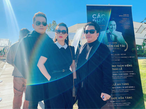 Hoàng Anh và vợ cũ cùng có mặt tại tang lễ cố NS Chí Tài tại Mỹ sau lùm xùm kiện cáo, công khai kề cận người tình tin đồn-2