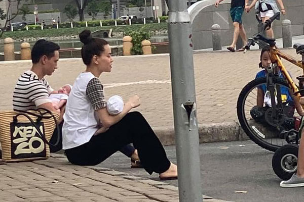 Subeo hào hứng giúp mẹ Hồ Ngọc Hà chăm sóc em trai dịp cuối tuần-4