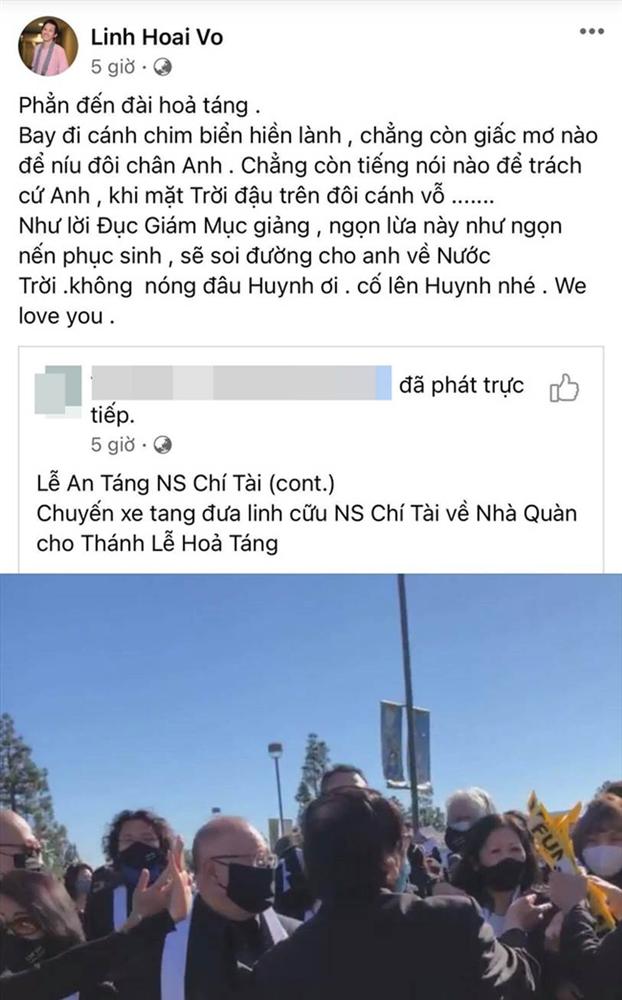 Theo dõi loạt động thái của NS Hoài Linh suốt lễ an táng cố NS Chí Tài mới thấy tình anh em sâu đậm đến cỡ nào-3
