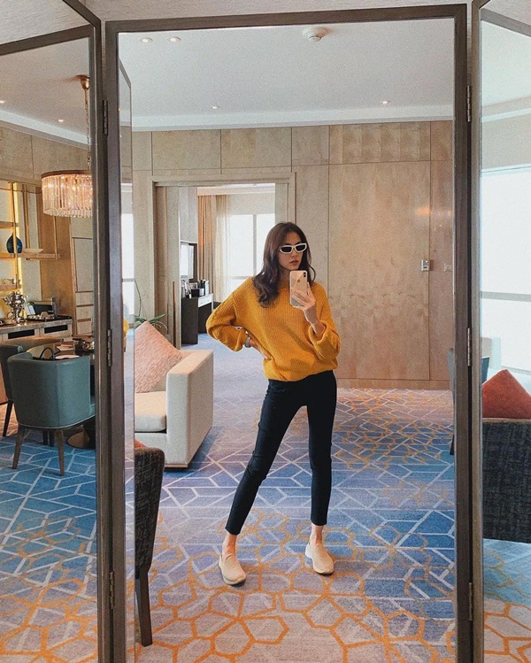 10 cách lên đồ mùa lạnh đẹp mê từ Hà Tăng, toàn item basic nhưng thừa độ sang xịn và hack dáng ở level max-7