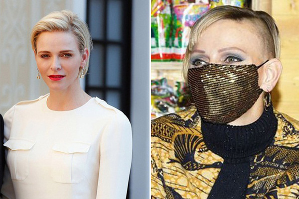 Lộ khoảnh khắc đôi mắt u sầu đằng sau mái tóc cạo nửa đầu nổi loạn của Vương phi Monaco: Chưa từng có lấy một ngày hạnh phúc trọn vẹn!-5