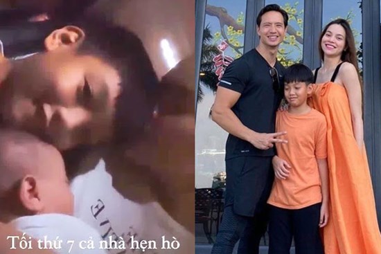 Subeo hào hứng giúp mẹ Hồ Ngọc Hà chăm sóc em trai dịp cuối tuần