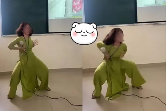 Tranh cãi dữ dội clip cô giáo ở TP. HCM nhảy