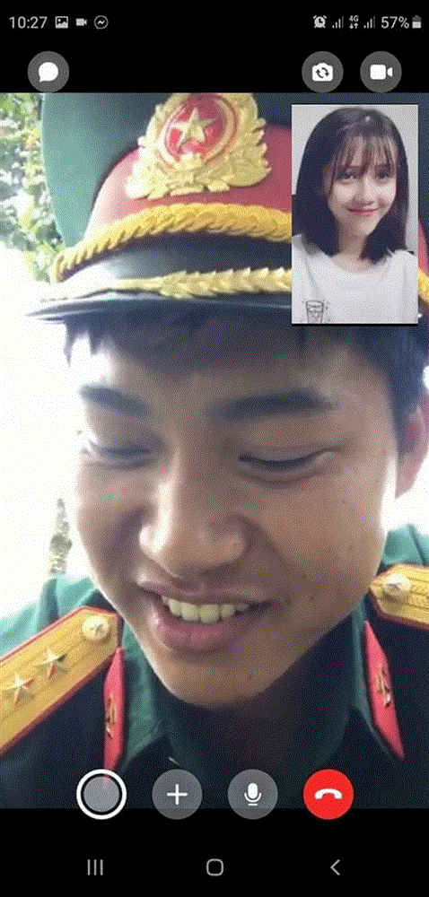 Bất ngờ xuất hiện ảnh Hậu Hoàng và Mũi trưởng Long video call, nữ chính đích thân giải thích-1