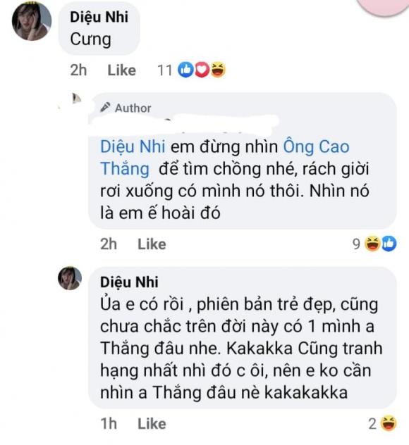 Được nhắc nhở đừng nhìn Ông Cao Thắng để tìm chồng, Diệu Nhi đáp trả cực thông minh-5