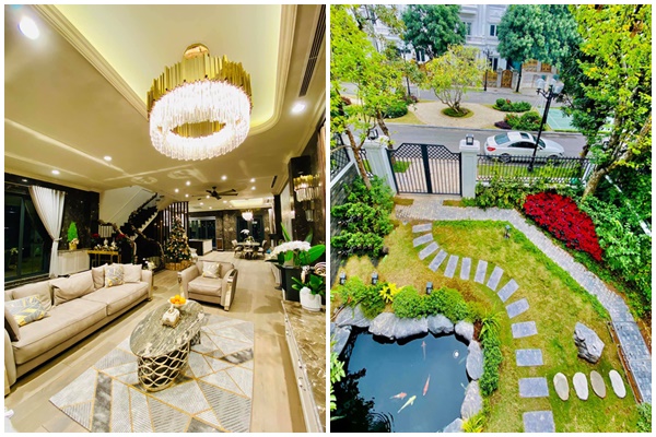 Biệt thự 12 tỷ của Thúy Hạnh lên đèn đón Giáng sinh: Lộng lẫy và toàn góc sống ảo” như quán cafe, dàn sao Vbiz phải trầm trồ-10