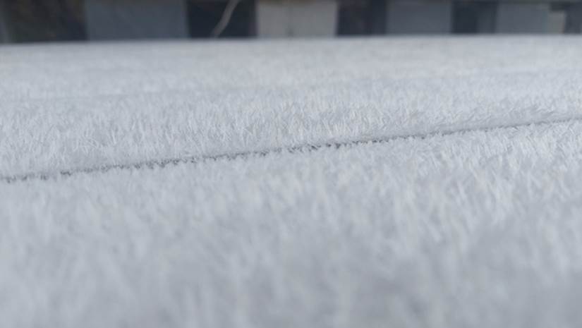 Lạnh -9 độ C, đỉnh Fansipan xuất hiện băng giá khiến nhiều du khách xuýt xoa: Không uổng công bắt chuyến cáp đầu tiên để chiêm ngưỡng-8