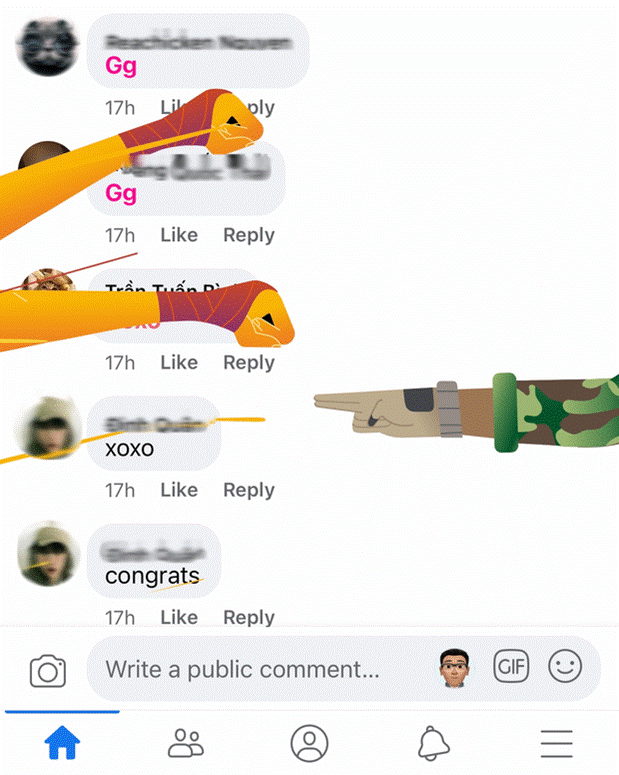 Không chỉ Gg, hãy comment XOXO”, Congrats”, Lovely Time” trên Facebook, bạn sẽ thấy rất nhiều thứ ảo diệu!-2