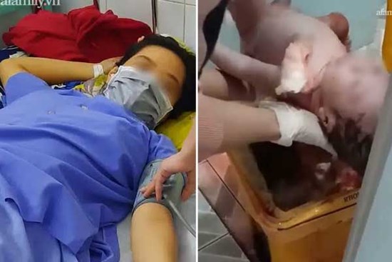 Lời khai người mẹ 18 tuổi đẻ rơi trong nhà vệ sinh bệnh viện: Không biết mình có thai, vứt con vào thùng rác vì... hoảng?
